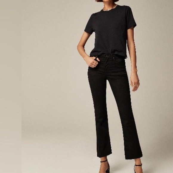 J. Crew Denim - J. Crew kick out Women's Black Straight Jeans 30 tall